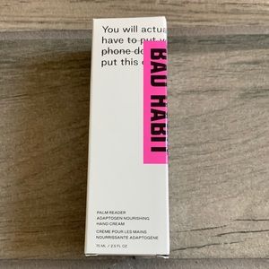 Bad habit palm reader hand cream